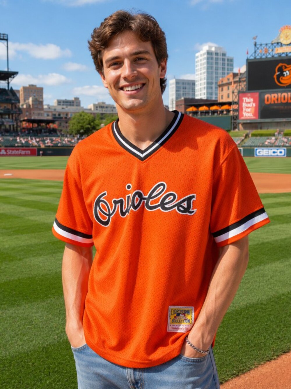 Baltimore Orioles H.O.F Cal Ripken Jersey